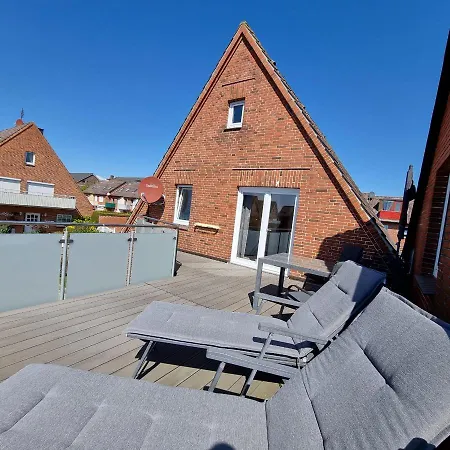 Haus Nordseeschatz 14 Sonnendeck * Бюзум