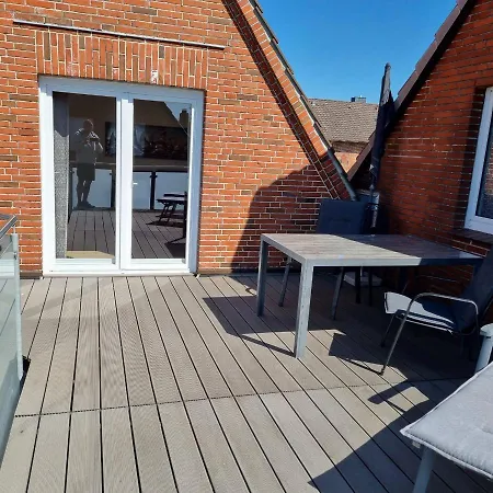 Апартаменты Haus Nordseeschatz 14 Sonnendeck *