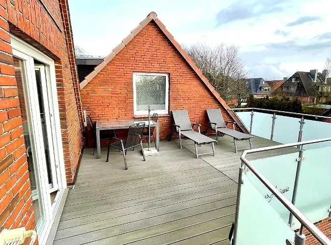 Appartement Haus Nordseeschatz 14 Sonnendeck