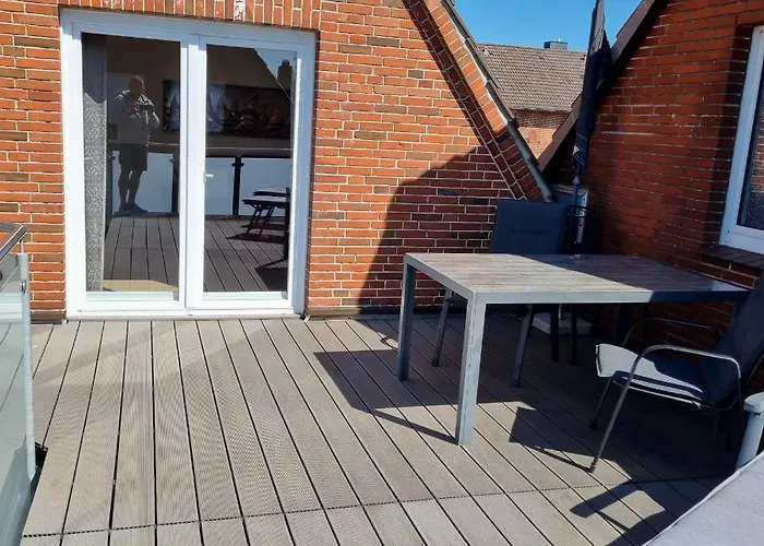 Appartement Haus Nordseeschatz 14 Sonnendeck *
